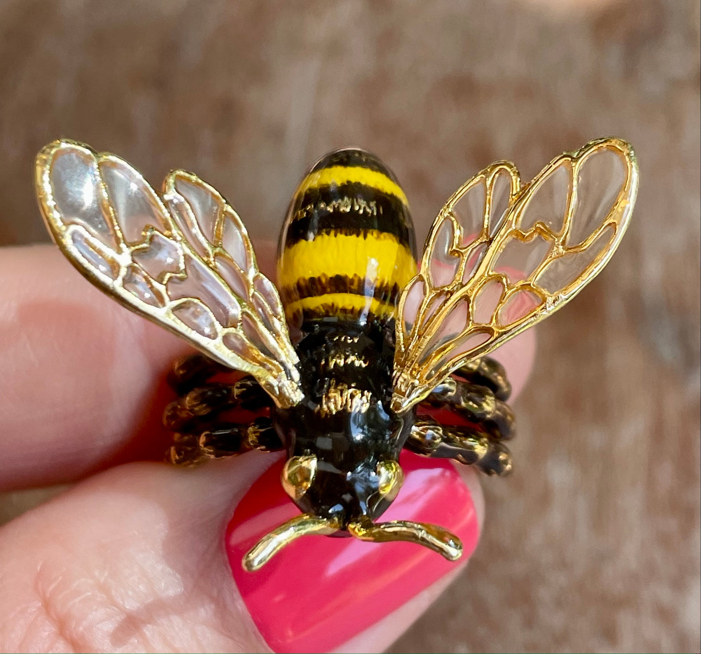 Anillo Abeja de la Miel