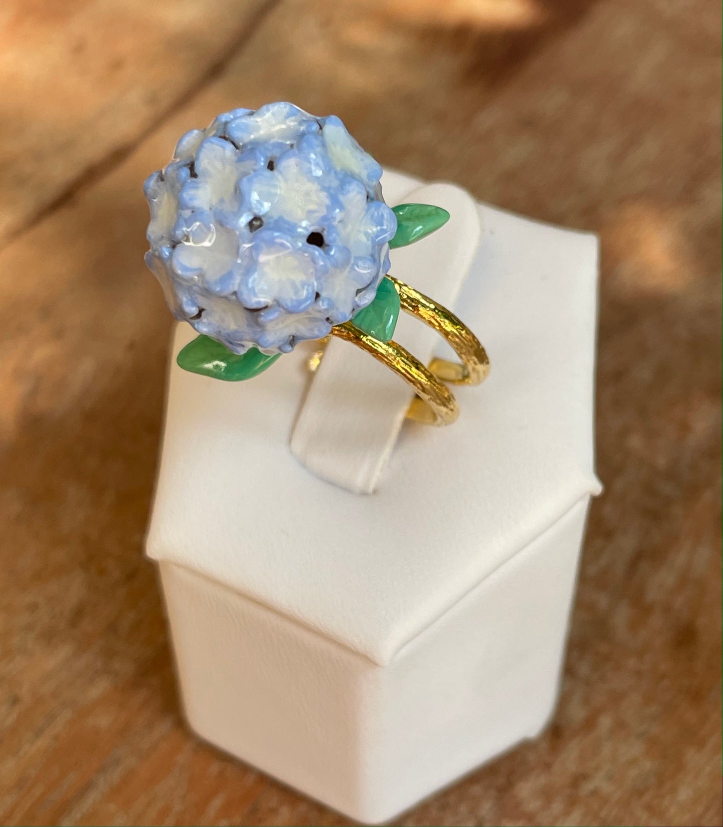 Anillo Hortensia Morado