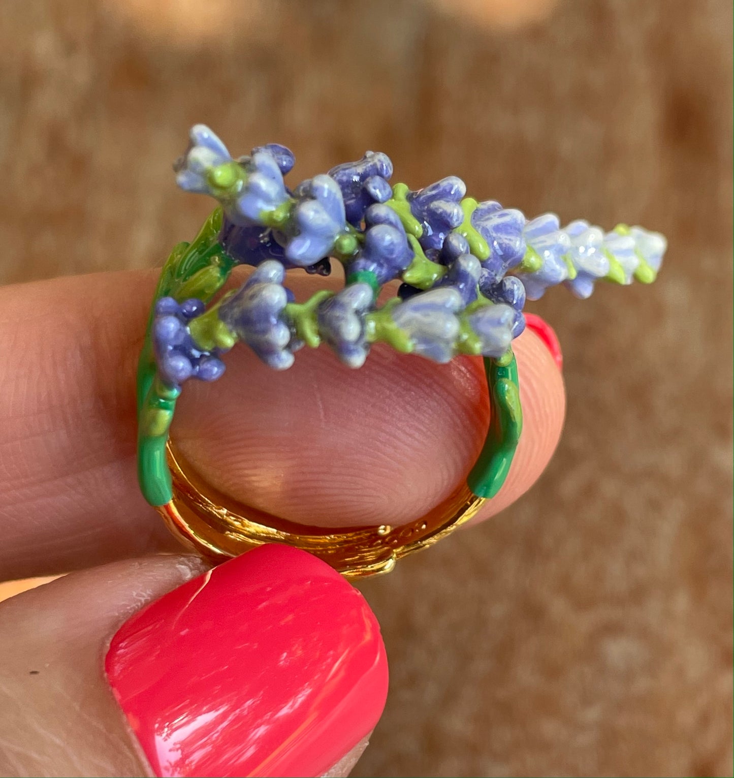 Anillo Lavanda