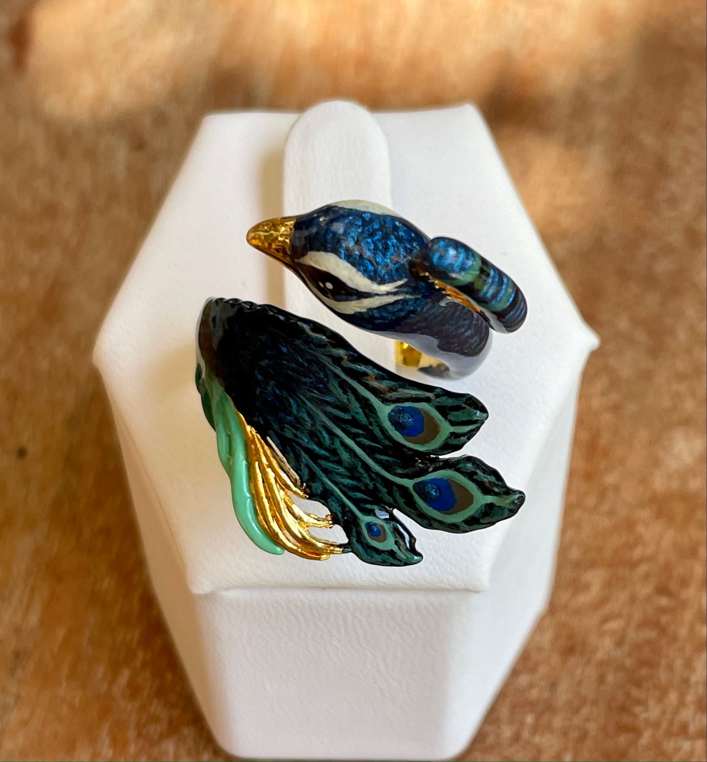 Anillo Pavo Real