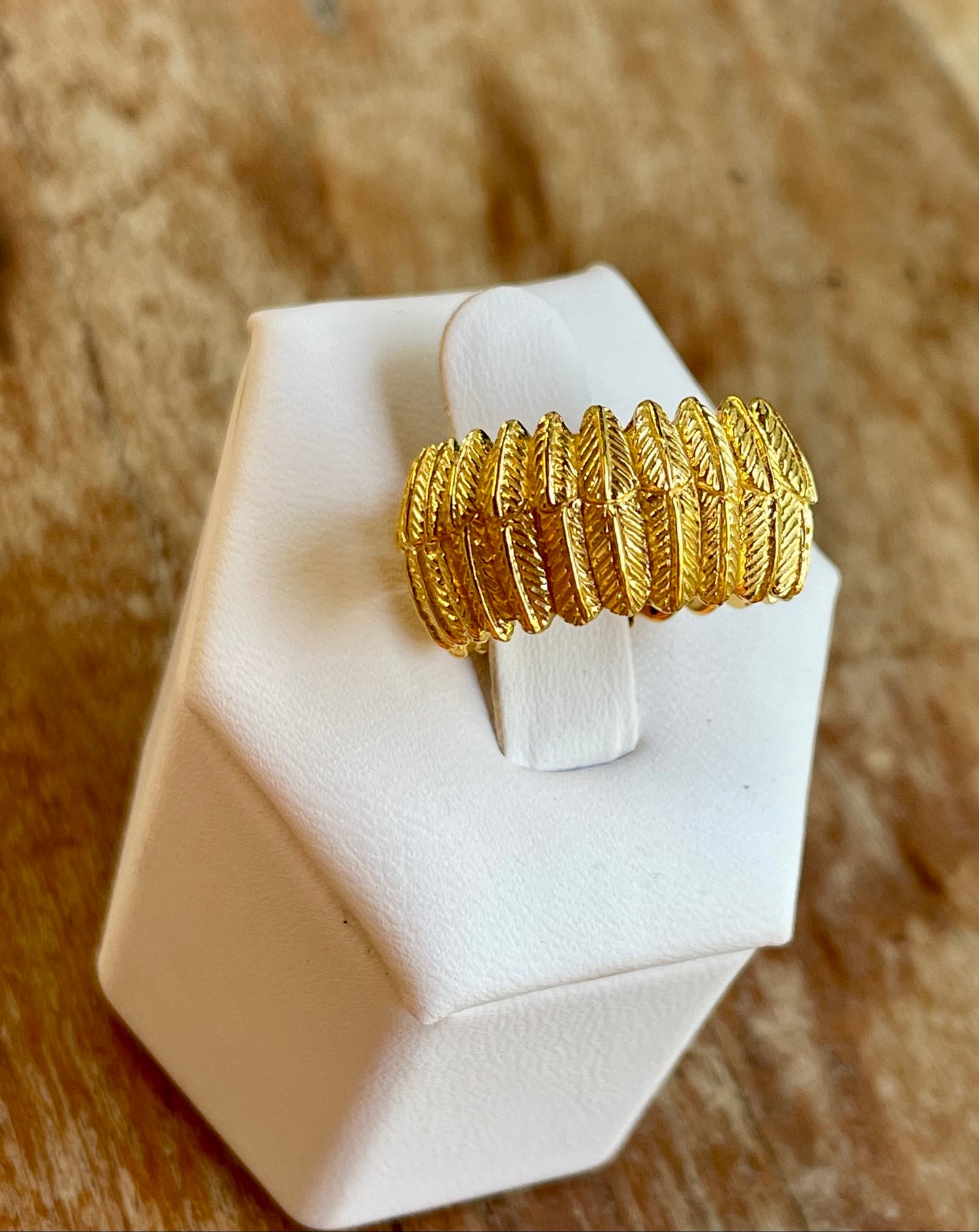 Anillo Pluma de Búho