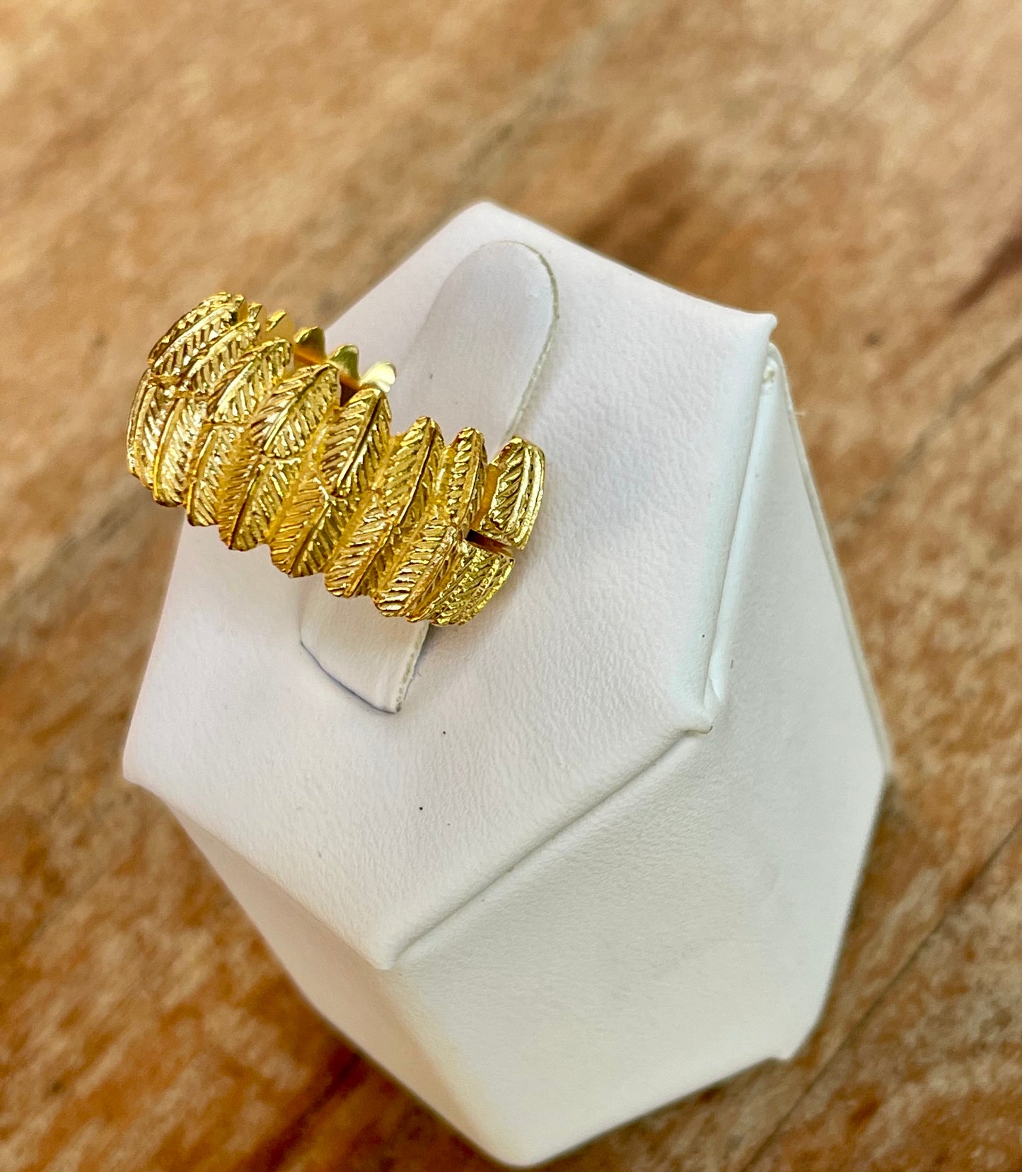 Anillo Pluma de Búho