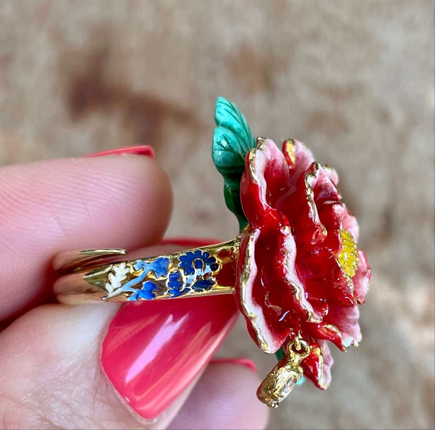 Anillo Romance Oriental