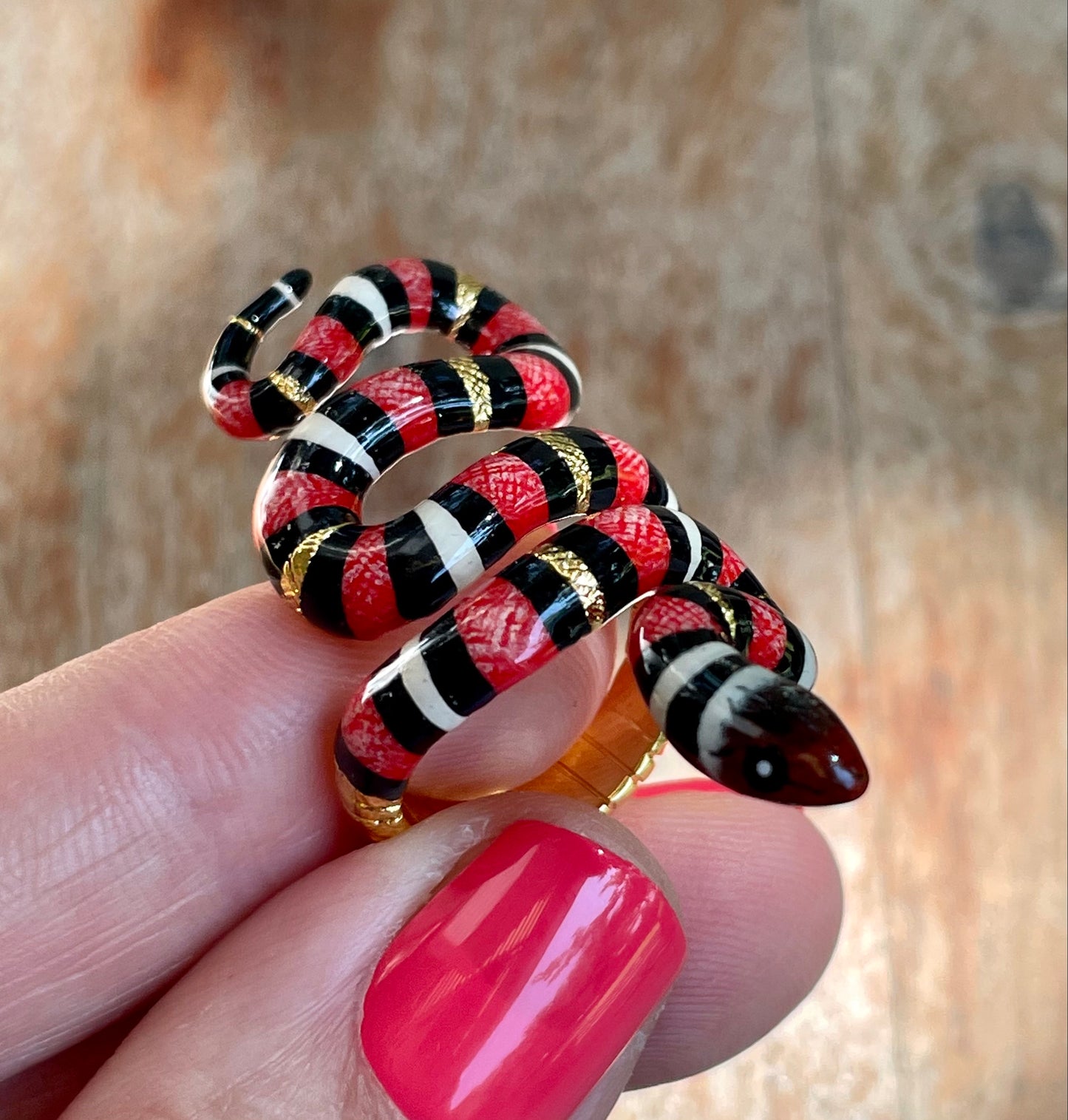 Anillo Serpiente de Leche