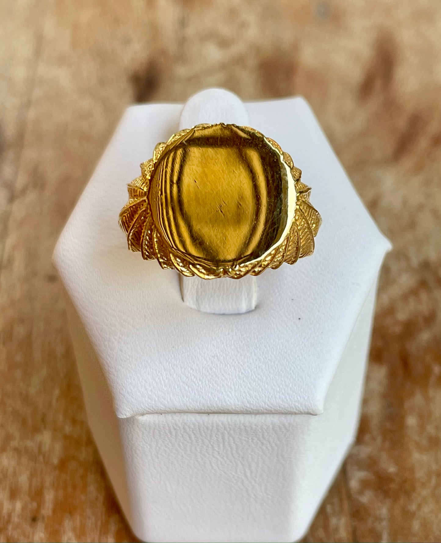 Anillo Signet Alas de Búho
