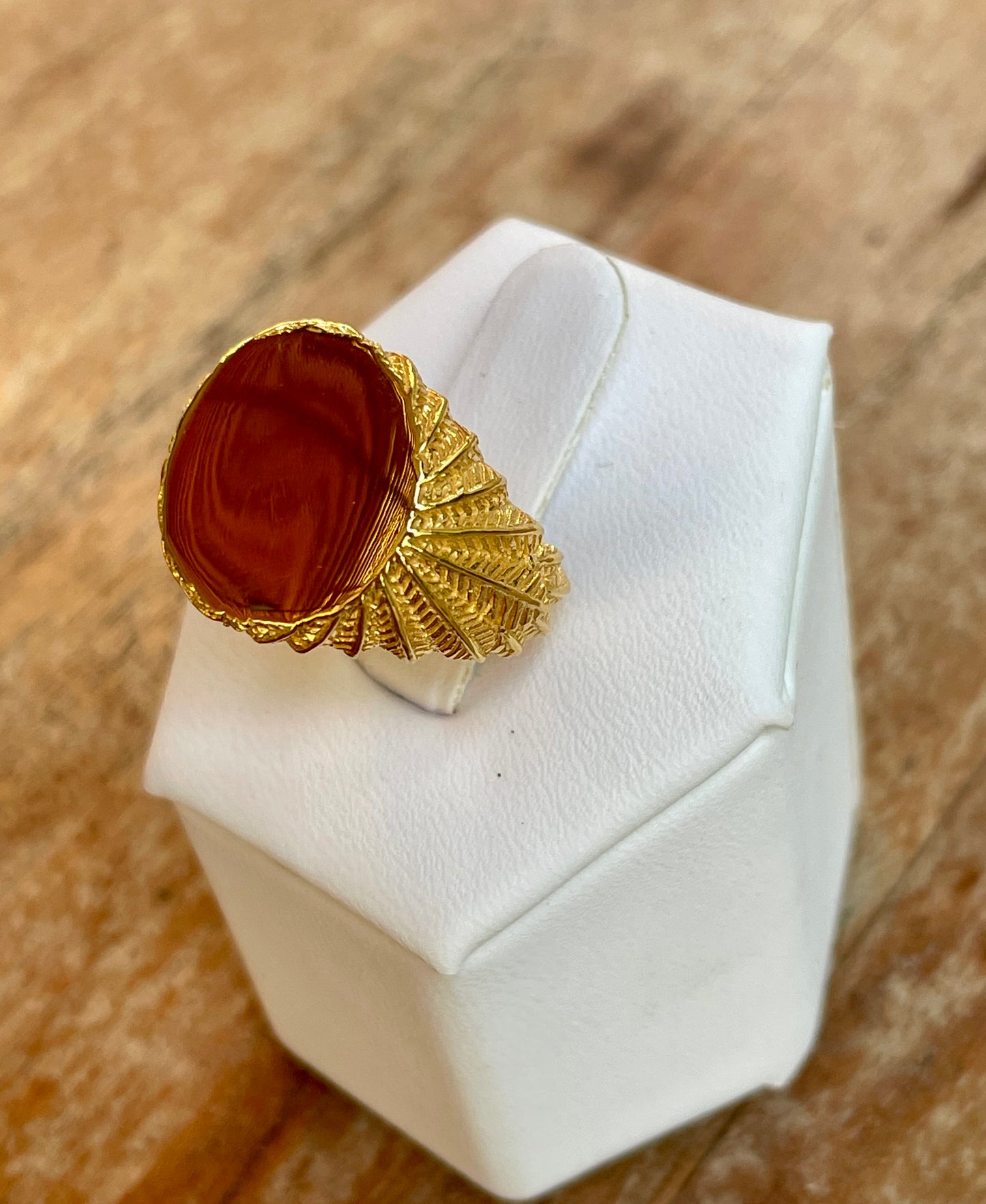 Anillo Signet Alas de Búho