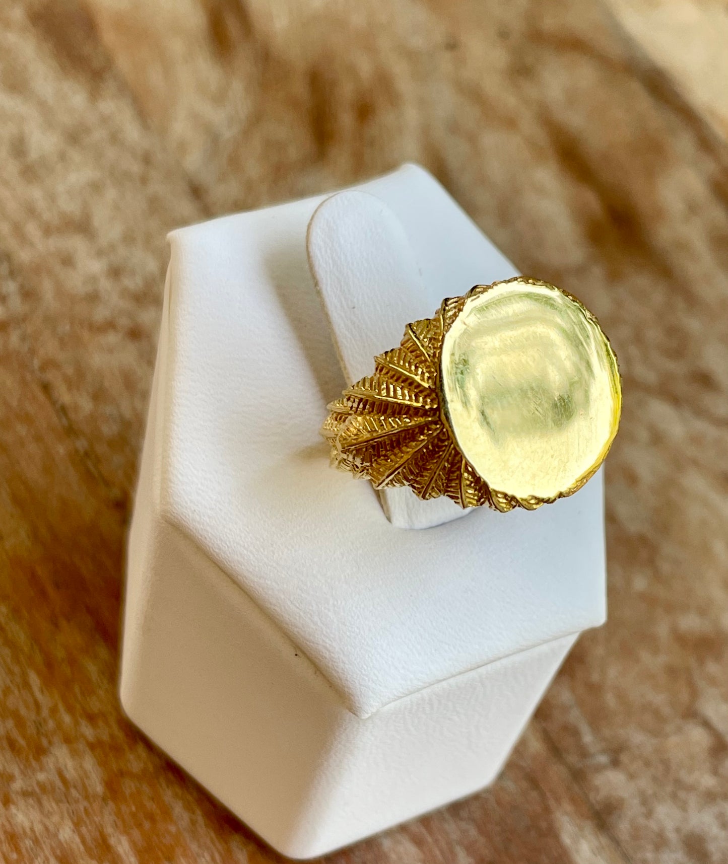 Anillo Signet Alas de Búho