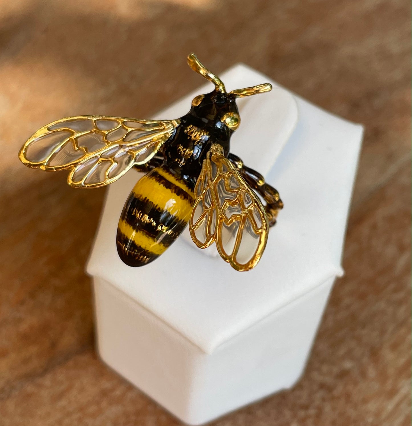 Anillo Abeja de la Miel