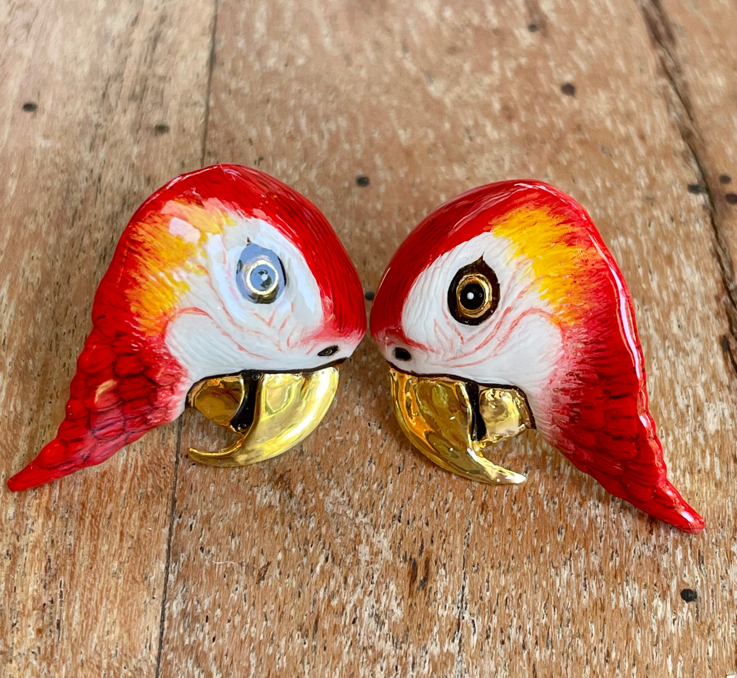 Aros Guacamayo Escarlata